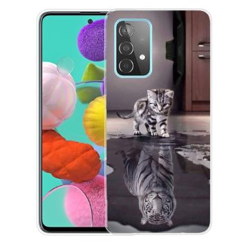 ART Silikónový kryt Samsung Galaxy A32 5G / M32 5G  CAT TIGER