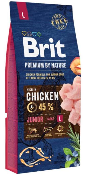 Brit Premium by Nature dog Junior L 15kg