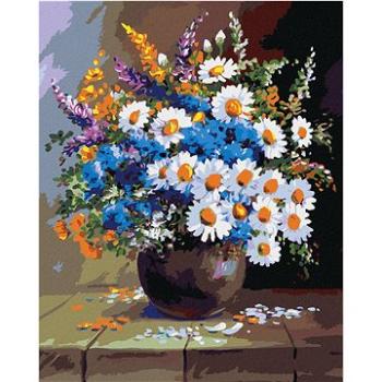 Maľovanie podľa čísel - Zátišie, váza a kvetiny (HRAbz33343nad)