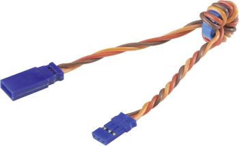 Modelcraft servo kábel s feritovým filtrom [1x JR zástrčka - 1x JR zásuvka] 30.00 cm 0.35 mm²