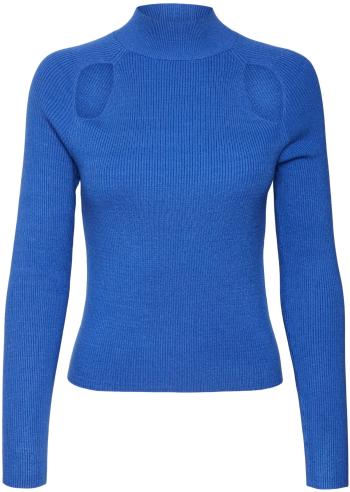 Vero Moda Dámsky sveter VMKARIS 10290675 Beaucoup Blue L