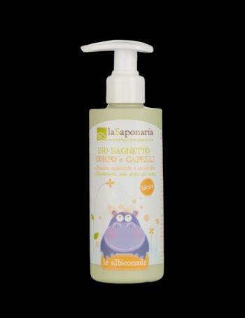 LaSaponaria Jemný tělový a vlasový mycí gel pro děti BIO 190 ml