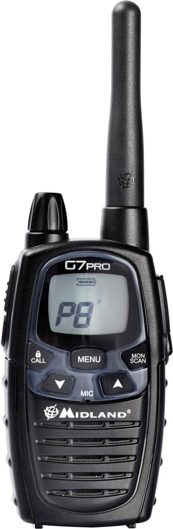 Midland G7 Pro Single C1090.14 PMR a LPD rádiostanice/vysielačky