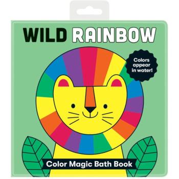 Mudpuppy Color Magic Bath Book Wild Rainbow knižka do vody 0+ y 1 ks