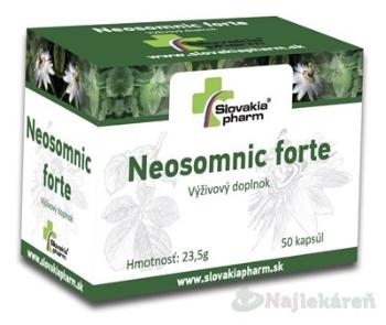 Slovakiapharm Neosomnic forte, 50 ks