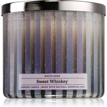 Bath & Body Works Sweet Whiskey vonná sviečka 411 g