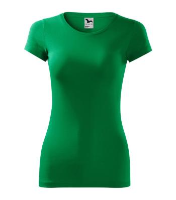 MALFINI Dámske tričko Glance - Stredne zelená | S