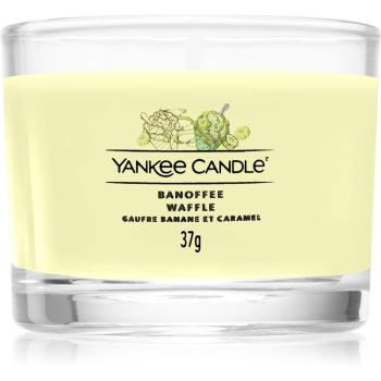 Yankee Candle Banoffee Waffle votívna sviečka 37 g