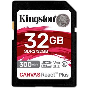 Kingston SDHC 32 GB Canvas React Plus (SDR2/32GB)