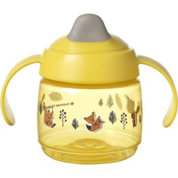 Tommee Tippee Superstar 4m+ hrnček pre deti Yellow 190 ml