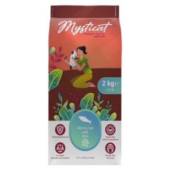 KRAFTIA Mysticat Adult Fish & Rice granule pre mačky, Hmotnosť balenia (g): 15 kg