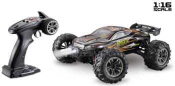 Absima Racer čierna, oranžová komutátorový 1:16 RC model auta elektrický truggy 4WD (4x4) RtR 2,4 GHz vr. akumulátorov a