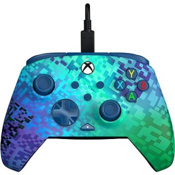 PDP REMATCH Wired Controller – Glitch Green – Xbox (708056069155)