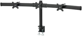 SpeaKa Professional SP-1664324 3-násobný stolový držiak monitoru  33,0 cm (13") - 61,0 cm (24") výškovo nastaviteľný, na