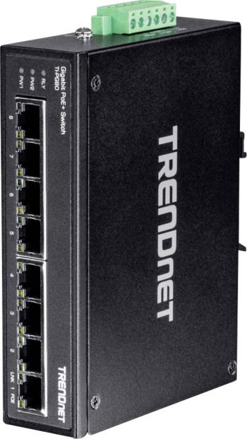 TrendNet TI-PG80 priemyselný ethernetový switch  10 / 100 / 1000 MBit/s