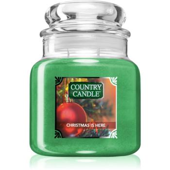 Country Candle Christmas Is Here vonná sviečka 453