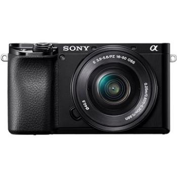 Sony Alpha A6100 černý + 16-50mm f/3.5-5.6 OSS SEL (ILCE6100LB.CEC) + ZDARMA UV filter K&F Concept