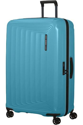Samsonite Skořepinový cestovní kufr Nuon EXP 125/137 l - světle modrá