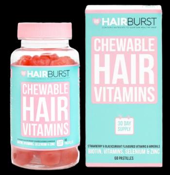 Hairburst gumené vlasové vitamíny 60 ks