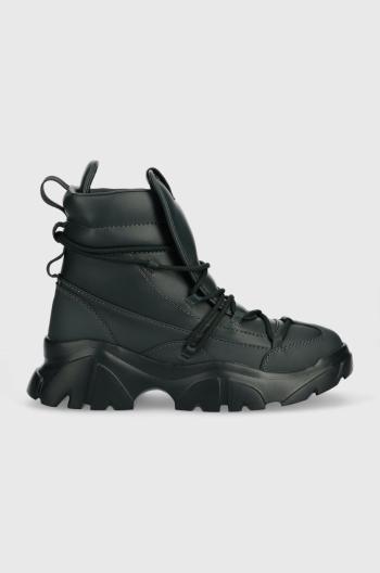 Topánky EA7 Emporio Armani Boot Flakes zelená farba