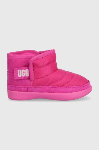 Detské zimné topánky UGG Zaylen ružová farba