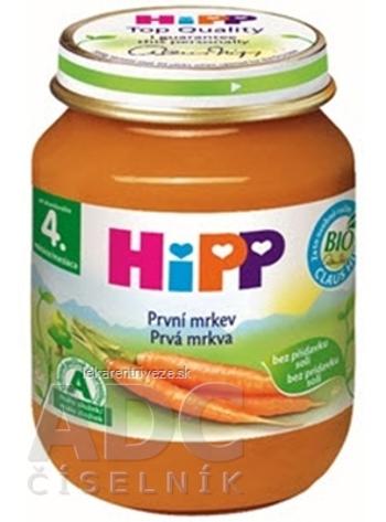 HiPP Príkrm Prvá mrkva zeleninový (od ukonč. 4. mesiaca) 1x125 g