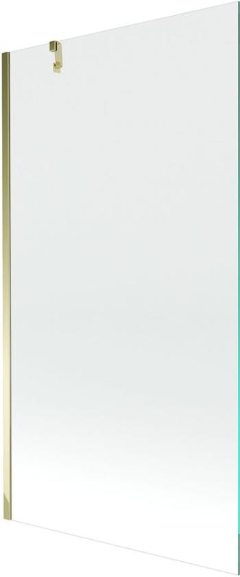 MEXEN/S - Next vaňová zástena FIX 90x150 cm, transparent, zlatá 895-090-000-00-00-50