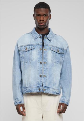 Urban Classics Heavy Ounce Boxy Denim Jacket new light blue washed - 5XL