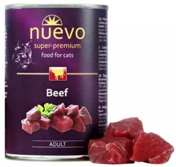 NUEVO cat Adult Beef konzervy pre mačky 6x400g