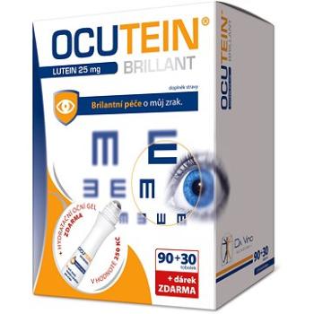 Ocutein Brillant Lutein 25 mg DaVinci 90 + 30 tob. + darček (2877257)