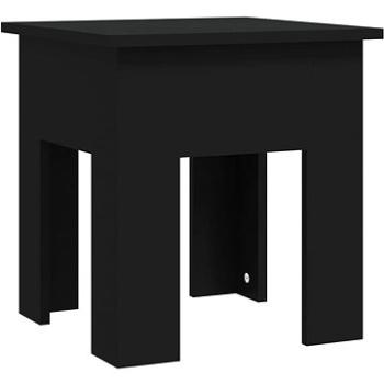 SHUMEE Konferenčný stolík čierny 40 × 40 × 42 cm drevotrieska, 810245