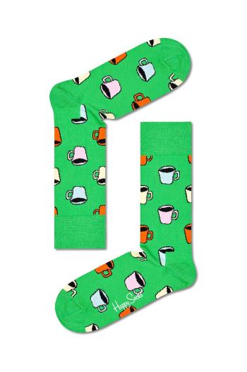 Ponožky Happy Socks pánske, zelená farba