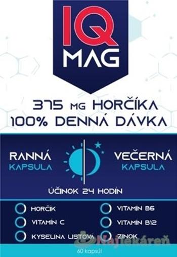IQ MAG Horčík 375 mg 60ks