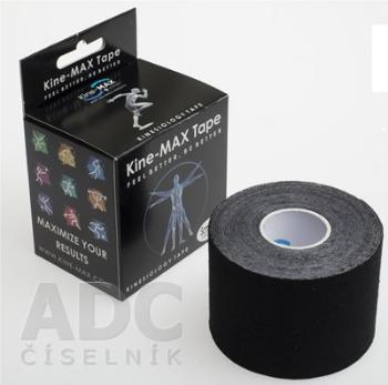 Kine-Max Classic Kinesiology Tape Tejpovacia páska čierna 5 m