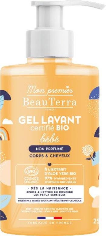 Beauterra Organický detský sprchovací gél - bez vône 750 ml