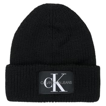 Calvin Klein Jeans  MONOGRAM BEANIE WL  Čiapky Čierna