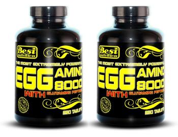 1+1 Zadarmo: EGG Amino 8000 od Best Nutrition 250 tbl. + 250 tbl. 