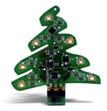 Whadda WSSA1783 LED súprava USB SMD X-MAS strom