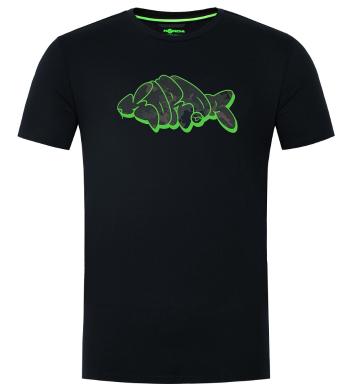 Korda tričko outline tee black - xxxl