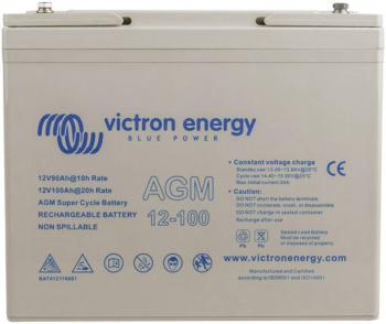 Victron Energy Super Cycle BAT412110081 olovený akumulátor 12 V 100 Ah olovený so skleneným rúnom  skrutkované M6