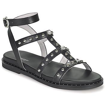 NeroGiardini  Sandále E115521D-100  Čierna