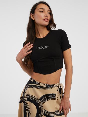 ONLY Lola Crop top Čierna