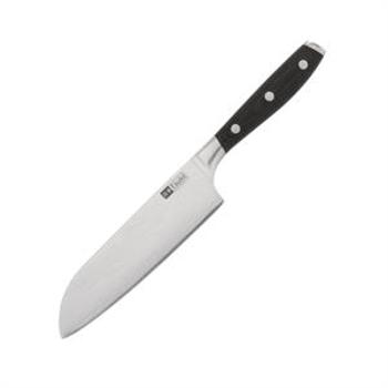 Tsuki nôž z damaškovej ocele 12,5 cm - Santoku