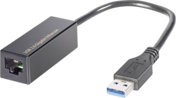 Renkforce  sieťový adaptér 1 GBit/s LAN (10/100/1000 Mbit / s), USB 3.2 Gen 1 (USB 3.0)