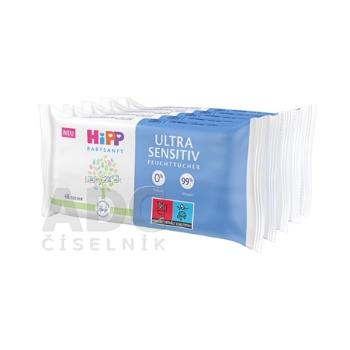 HiPP BabySANFT Ultra sensitive Vlhčené obrúsky 5x48 ks