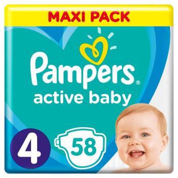 Pampers Active Baby S4, 9-14 kg 58 ks