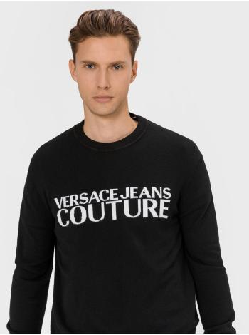 Mikiny bez kapuce pre mužov Versace Jeans Couture - čierna