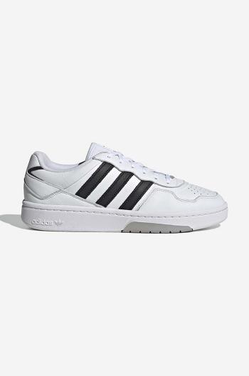 Kožené tenisky adidas Originals Courtic biela farba