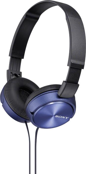 Sony MDR-ZX310   slúchadlá On Ear na ušiach zložiteľná modrá