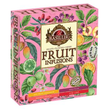 BASILUR Fruit infusions assorted III ovocné čaje 40 gastro sáčkov